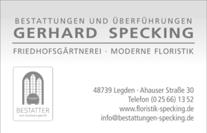 Bestattungshaus Specking Inh. Gerhard Specking