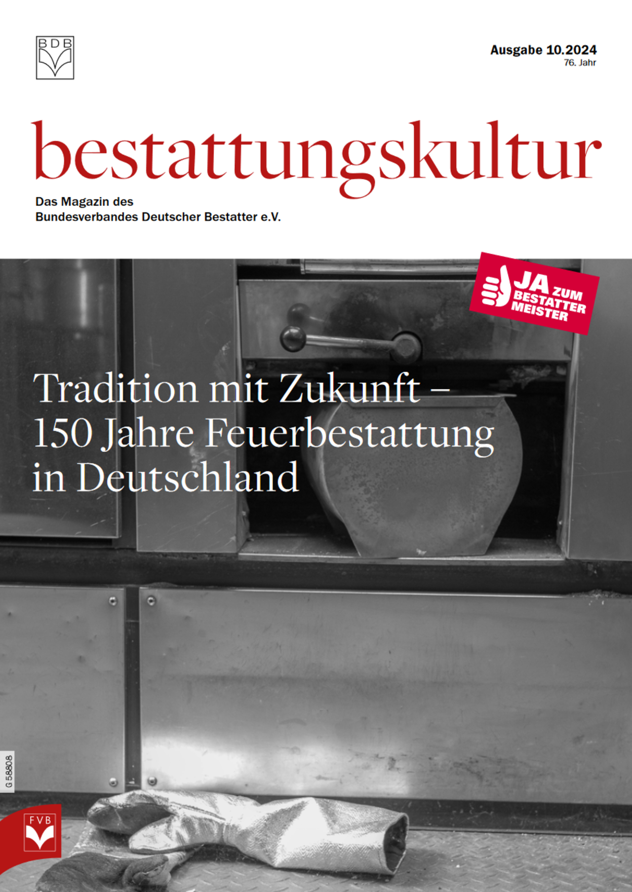 Cover "bestattungskultur" 10/24