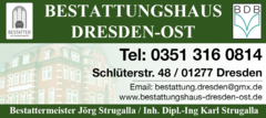 Bestattungshaus Dresden-OstDipl.-Ing. Karl Strugalla in Dresden