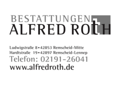 BestattungenAlfred Roth e. K.Inh. Frank Pinnow in Remscheid