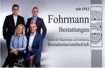 Fohrmann KG
Bestattungen in Mülheim-Ruhr