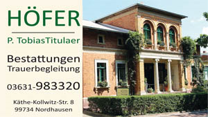 HÖFER Bestattungshaus Inh. P. Tobias Titulaer